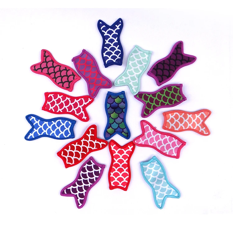 Free-shipping-100pcs-Neoprene-Ice-Popsicle-Sleeve-Pop-Holders-Ice-Lolly-Ice-Block-9-Color
