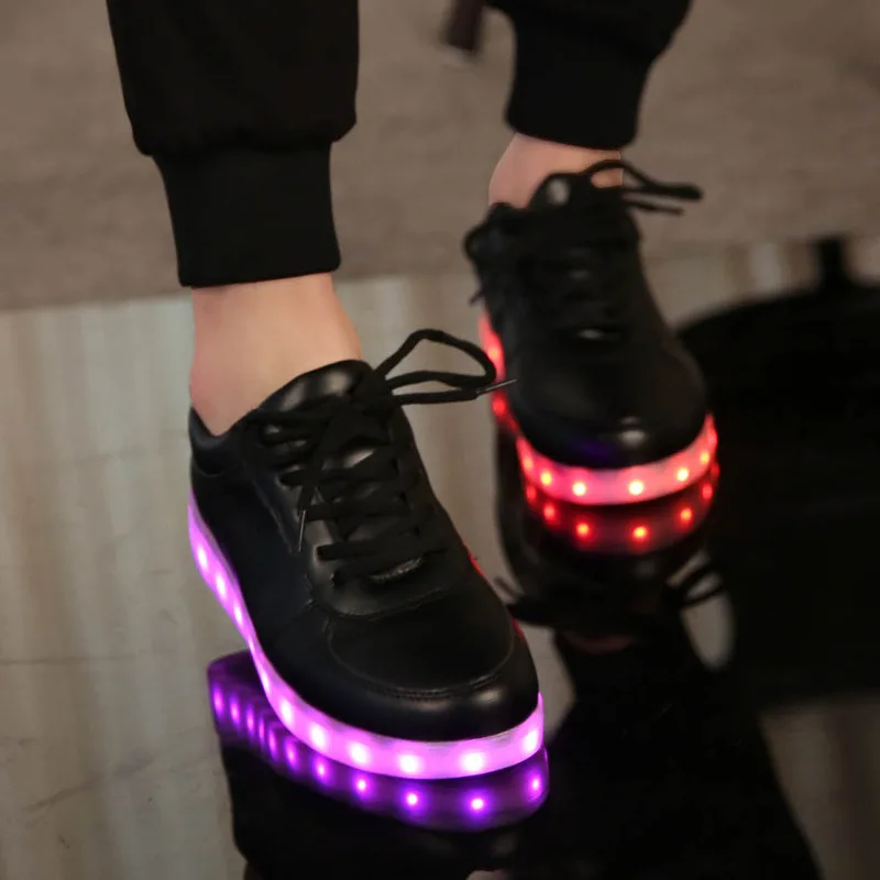 rgb led shoes