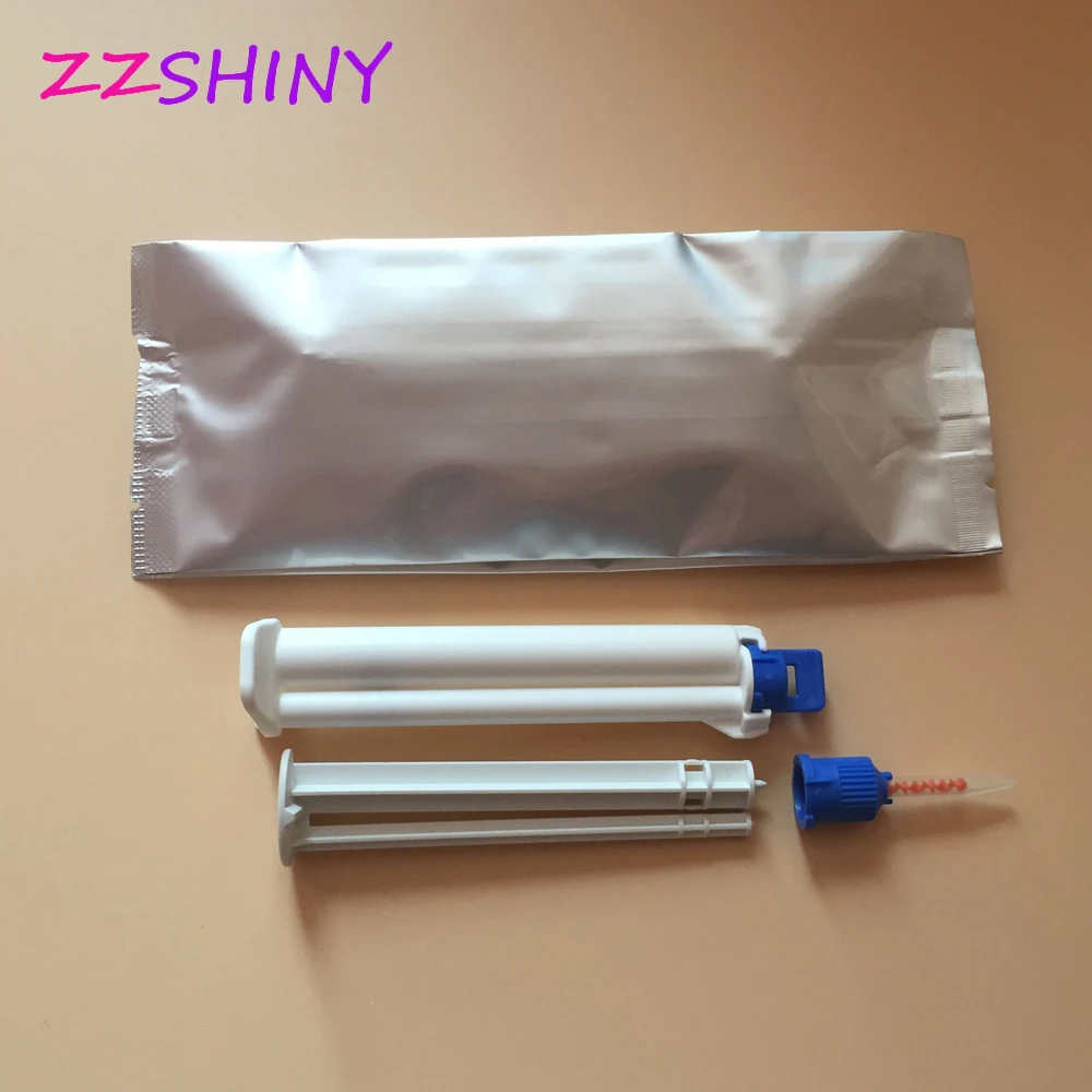 

Free shipping 2 pieces dual barrel teeth whitening gel dental clinic 35% Hydrogen Peroxide Bleaching Gel Dual Barrel Syringe