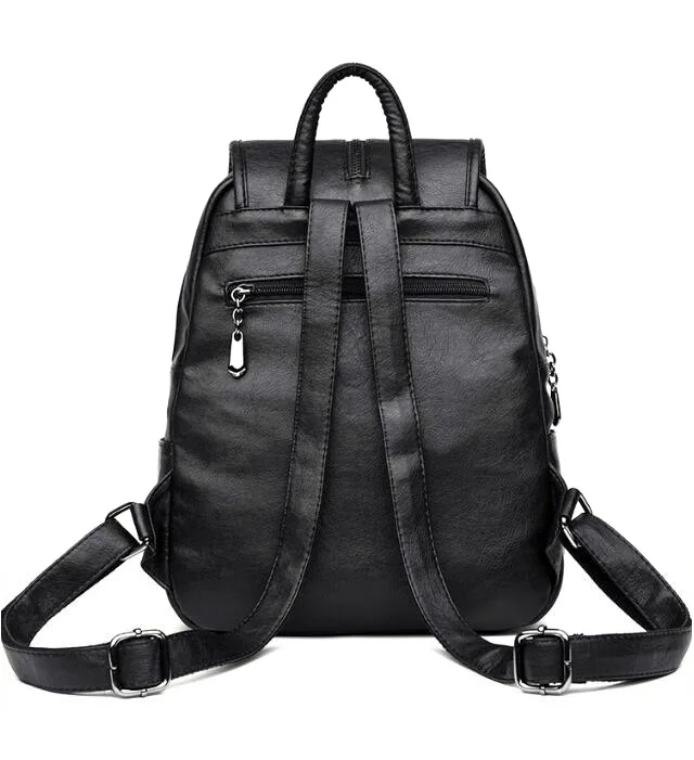 Vanessa’s Concise Square High Heels Genuine Leather Spring Summer Basic Women Pumps 6