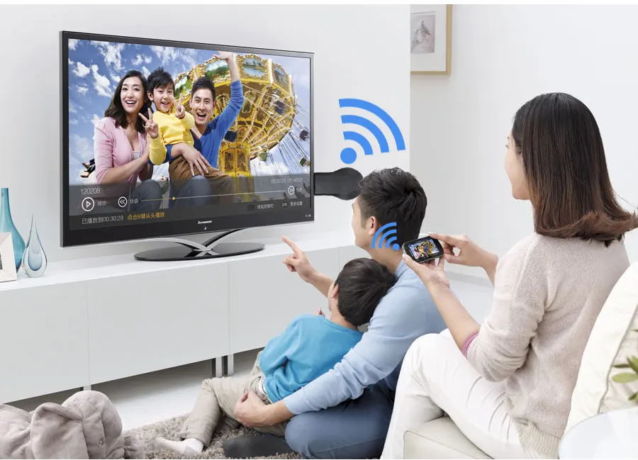 Топ 1 Новый ТВ Stick Android Smart Airplay 1080 P Беспроводной Wi-Fi Дисплей ТВ приемник ключа HDMI ТВ Стик для смартфонов Tablet PC