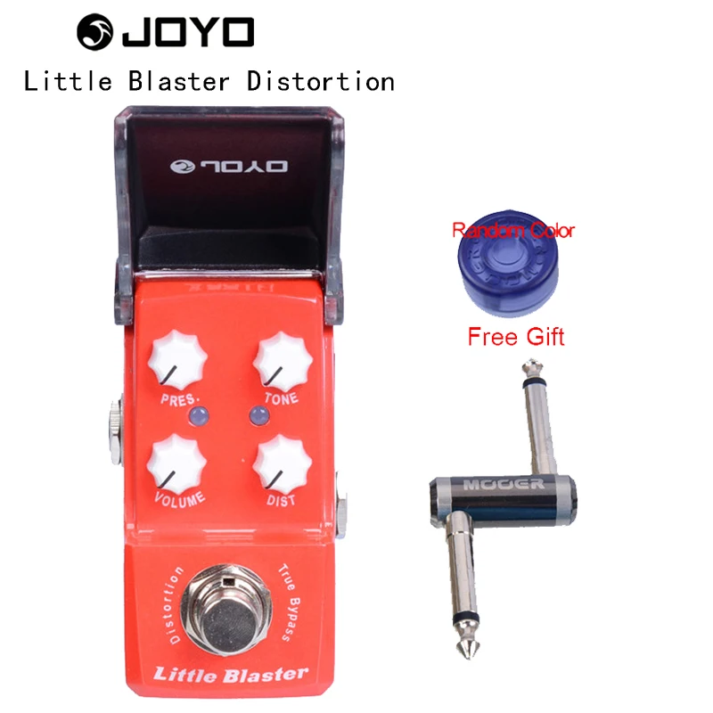

JOYO JF-303 Little Balster IRONMAN effect pedal distortion guitar vintage with One MOOER PC-Z Pedal Connector and One Cover Cap