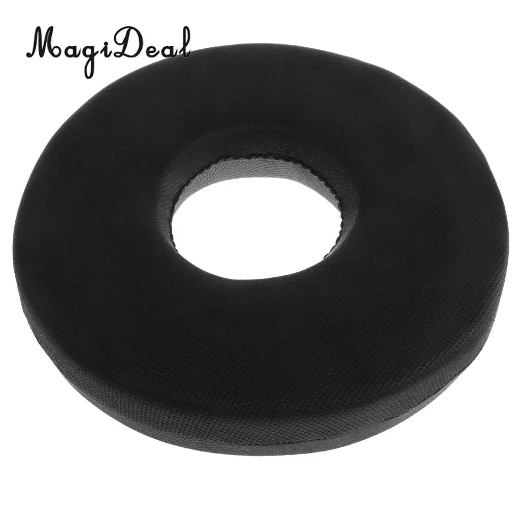 MagiDeal Foam Cushion Wheelchair Seat Bedsore Hemorrhoids Pillow Round 30x11cm Gray