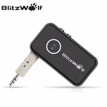BlitzWolf 4,1 Беспроводной bluetooth-приемник Динамик адаптер для наушников 3,5 мм аудио стерео музыкальный приемник Bluetooth