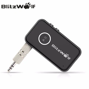 BlitzWolf 4,1 Беспроводной bluetooth-приемник Динамик адаптер для наушников 3,5 мм аудио стерео музыкальный приемник Bluetooth - изображение