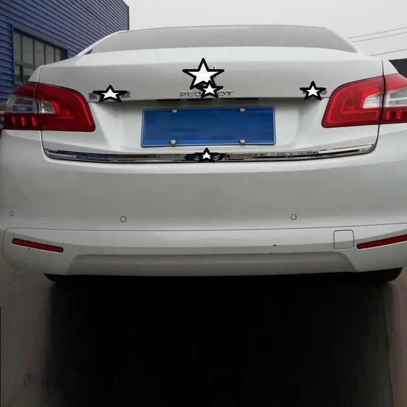 Car Automobile Decorative Wing Mirror Rear Bumper Trunk Exterior Fashion Modification Mouldings Accessory 18 19 FOR Peugeot 301