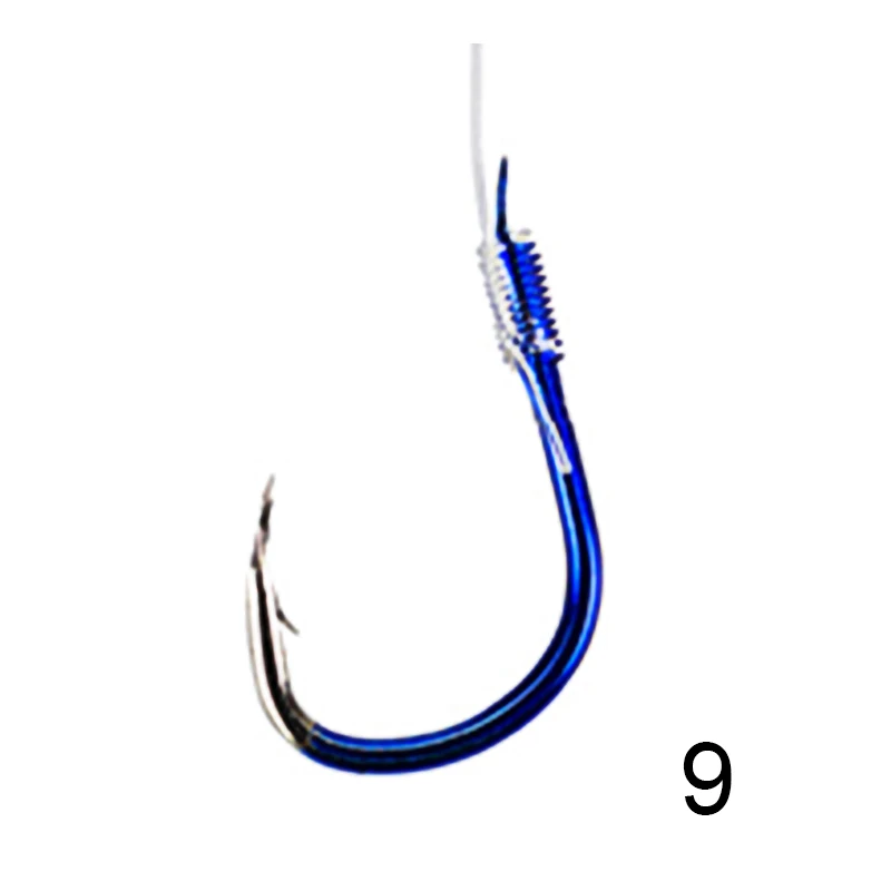 16pcs Carbon Steel Hooks Carp Hook Strong Barbed Wired Deep Ocean Fishing Hooks YA88