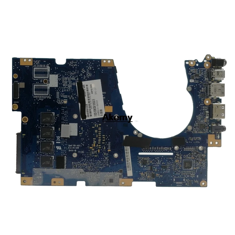 Для ASUS UX303UA UX303U UX303UB U303U материнская плата для ноутбука тест ОК GM 4 Гб ram i7-4500U процессор sed-радиатор