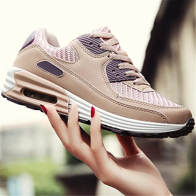 

Sneakers Women Air cushion damping shoes tenis feminino Casual Suede woman sneakers Basket Femme zapatos mujer free delivery