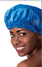 New Fashion Women Donna Sleep Cap Satin Bonnet Cap Soft Comfortable Turban Beanie Hat
