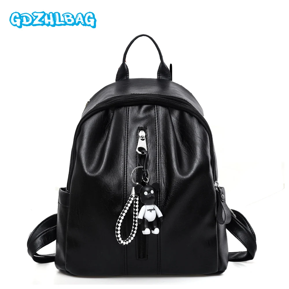 GDZHLBAG Women Backpack Small Size Leather Women's Backpacks Fashion