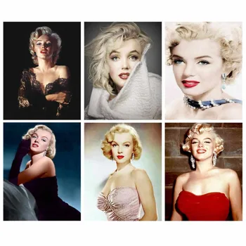 

Diy 5D Diamond Embroidery Norma Jeane Baker 5d Diamond Mosaic Presley Diamond Painting Daimond-painting Great Gift To Family