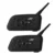 2 шт. 1200 м мотоцикл bluetooth-шлем домофон для 6 гонщиков, BT беспроводной водонепроницаемый переговорные гарнитуры MP3 Бесплатная доставка!!