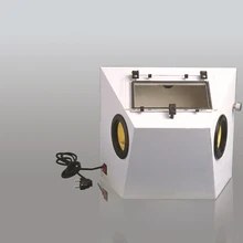 220V Портативный Пескоструйный Аппарат для ювелирных изделий пескоструйная Очистительная Машина Мини пескоструйная машина