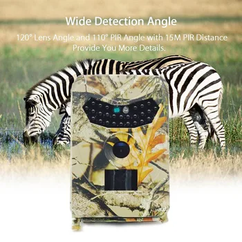 

High Trail Camera 12MP 1080P HD Hunting Camera with Infrared Night Vision Wildlife Monitoring Cameras DOG88