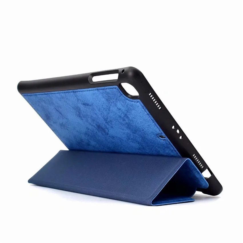 Карандашница для iPad mini 7,9 дюйма Мягкая силиконовая задняя Trifold smart Case для iPad mini1/mini2/mini3 /mini4 чехол принципиально tablet