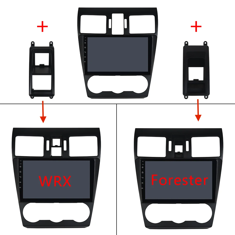 Clearance Car Radio GPS Android 8.0/7.1 for Subaru Forester WRX XV 2016 2017 2.5D IPS Screen 8-Core 4gb ram+ 32gb rom SWC carplay 4G LTE 12