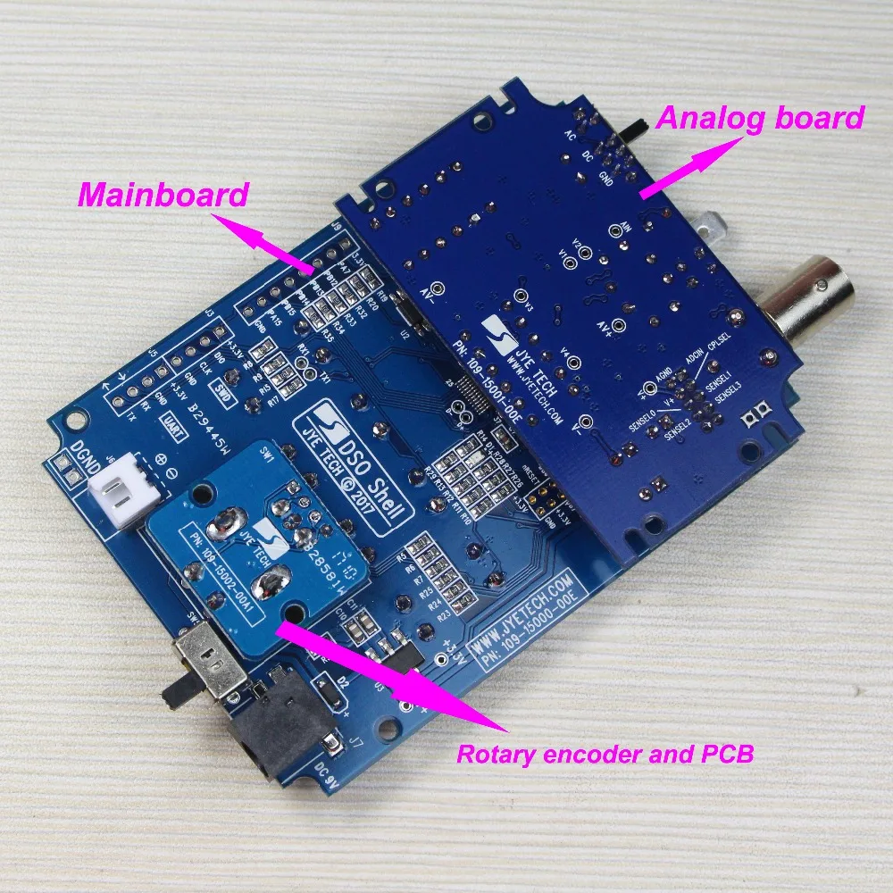 JYETech DSO Shell(DSO150) комплект материнской платы DSO150 DIY запчасти