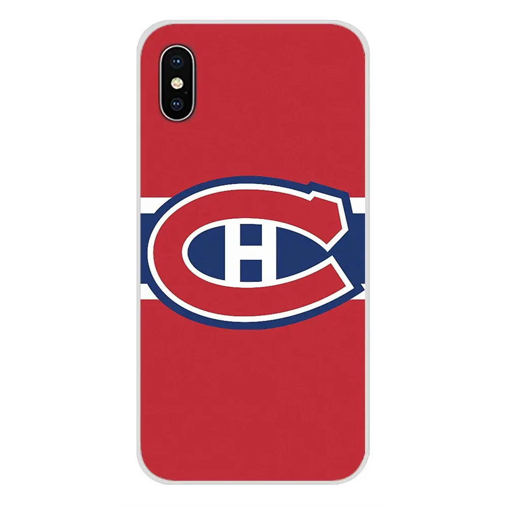 Мобильный телефон Обложка для Huawei G7 G8 P7 P8 P9 P10 P20 P30 Lite Mini Pro P Smart Plus хоккей на льду Montreal Canadiens