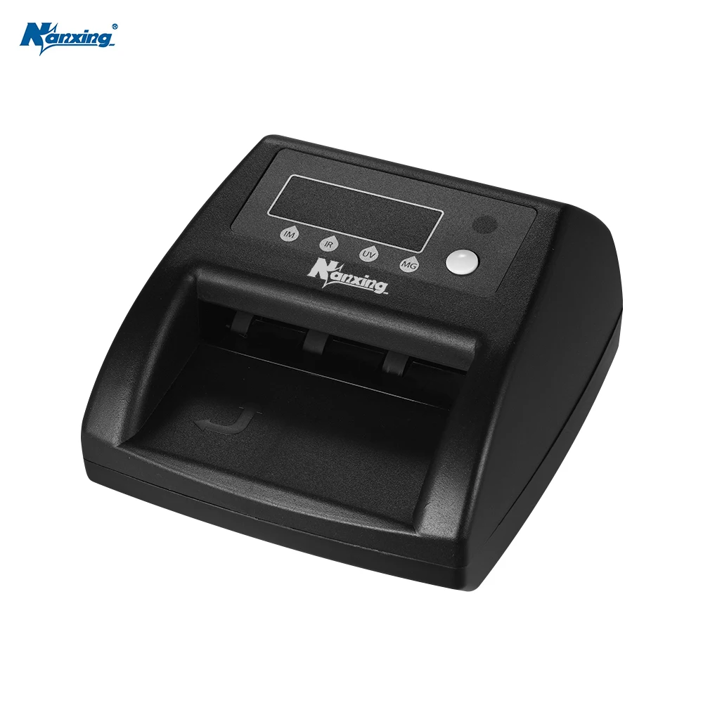 

Nanxing NX-125 Euro Money Detector Counterfeit Money Detector Fake Bill Cash Banknote Currency Checker with IM/IR/UV/MG Sensor
