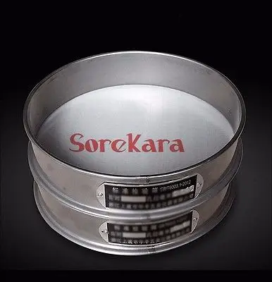 

Dia 20cm (20mesh-200mesh) Stainless Steel Net Chroming Body Test Sieve Standard Test Sieve Laboratory sieve