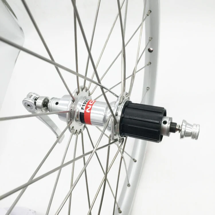 Sale 20 inch bike rear wheels 130mm open length 406 rear wheel set 2 bearing hub A/V Suitable for P8 folding bike 10