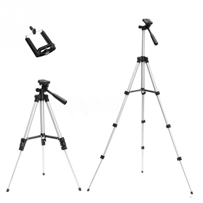  Tripods camera stand cam smartphone mobile phone holder monopod tripe extension stick tripod for ca