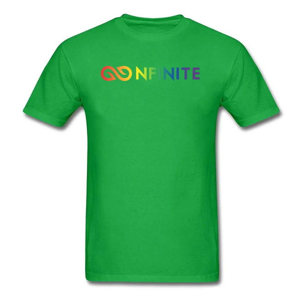 Nfinite Pride T-shirts Design Short Sleeve New Design Round Neck All Cotton Tops T Shirt Top T-shirts for Men VALENTINE DAY Nfinite Pride green