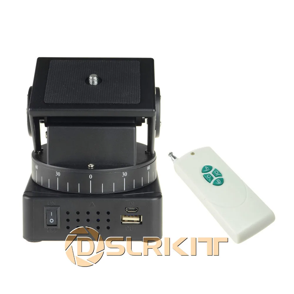 

YT-260 Remote Control Motorized Pan Tilt for Mobile Phones Gopro Cameras
