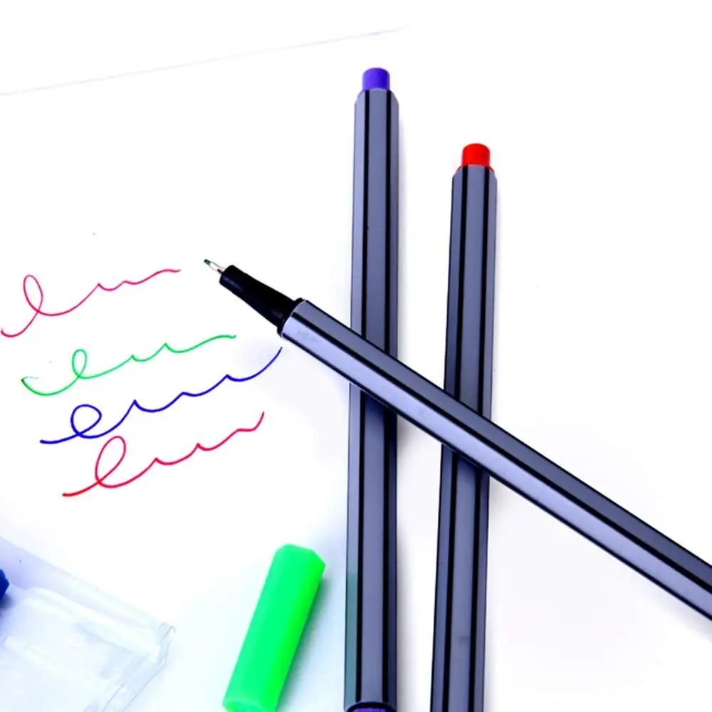 MYLIFEUNIT 24 Colors/sets art Paint Brush 0.4mm Micro Point Pens Sketch Drawing FineLiner colors Pens