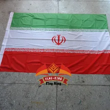 Iran национальный флаг, полиэстер, 120*180 см, анти-УФ, цифровая печать, флаг король, Iran Страна Баннер
