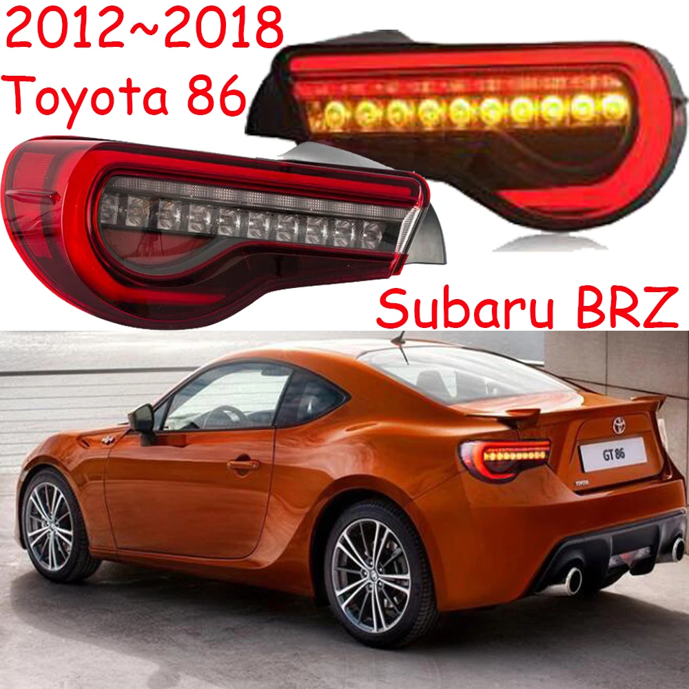 GT 86 For Car Tail Lamp For Subaru BRZ LED Taillight Red/Black color