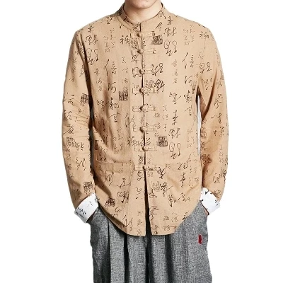 Brand New 2018 Spring Autumn Mens Casual Social Linen