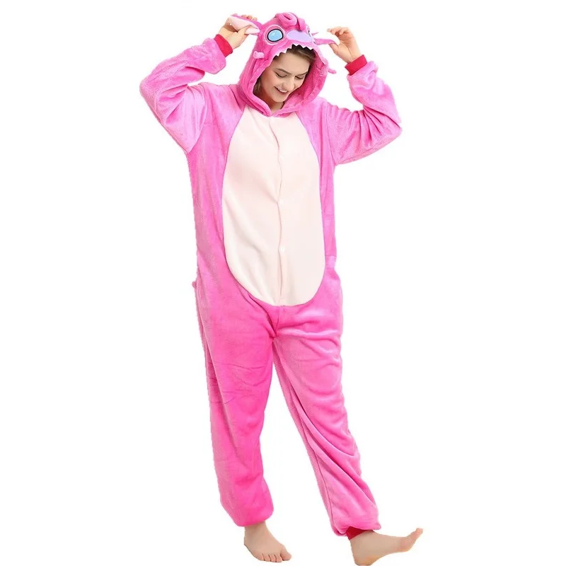 Conjuntos de Pijamas dos Desenhos Inverno Bonito Animal Pijamas Animados Ponto Unicórnio Kigurumi Unicornio 2020