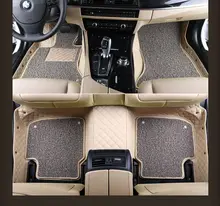 Alfombras de coche del coche del automóvil caliente set almohadilla del pie de cuero para ROVER 75 MG MG TF 3/6/7/5 Maserati Quattroporte Spyder Coupe Maybach