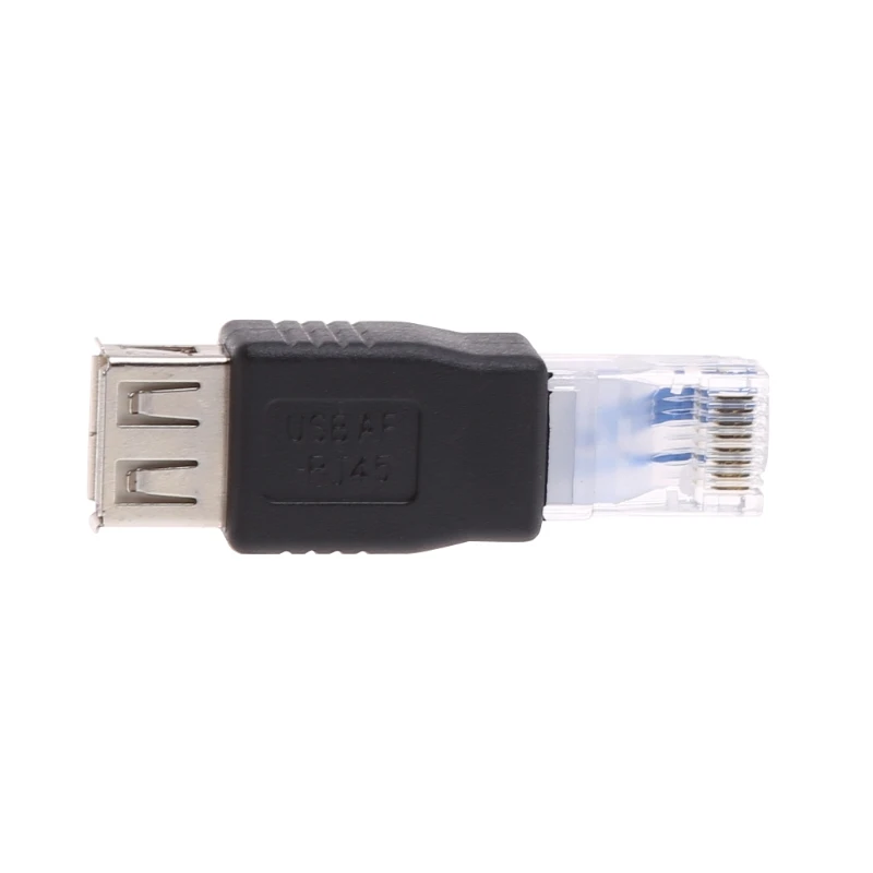 Usb тип A женский RJ45 Мужской Ethernet LAN сетевой маршрутизатор розетка адаптер