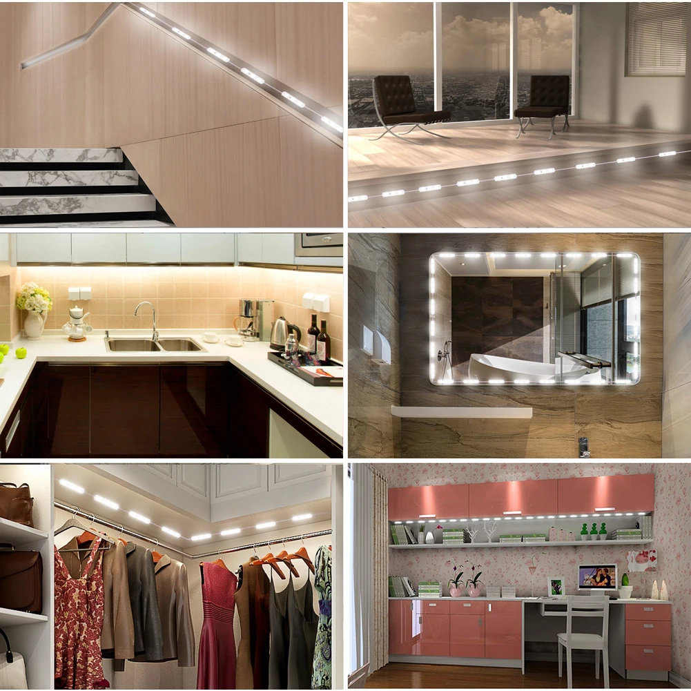 2018 10ft 60led Makeup Mirror Light Bathroom Vanity Kit Diy Product Display