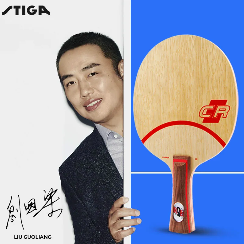 Pick Handle Type Authentic Details about   Stiga Clipper CR WRB Table Tennis & Ping Pong Blade 