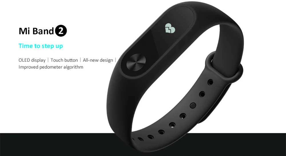 Xiaomi Mi Band 2 Miband 2 Smart Bracelet Wristband Band Fitness Tracker Bracelet Smartband Heart rate Monitor 100% Original (2)