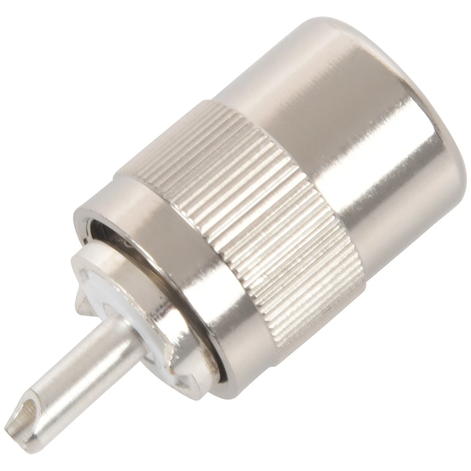 UHF PL259 SO239 мужской twist-on разъем RFC400 RG8 RF коаксиальный адаптер серебро | Обустройство