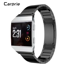 Новая лучшая цена! Двойная кнопка складной застежка из нержавеющей стали замена группы для Fitbit ионной oct24