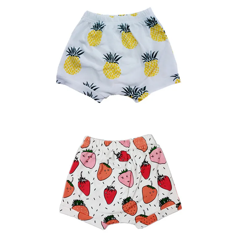 2017 Summer new shorts girls clothes cotton Print ...