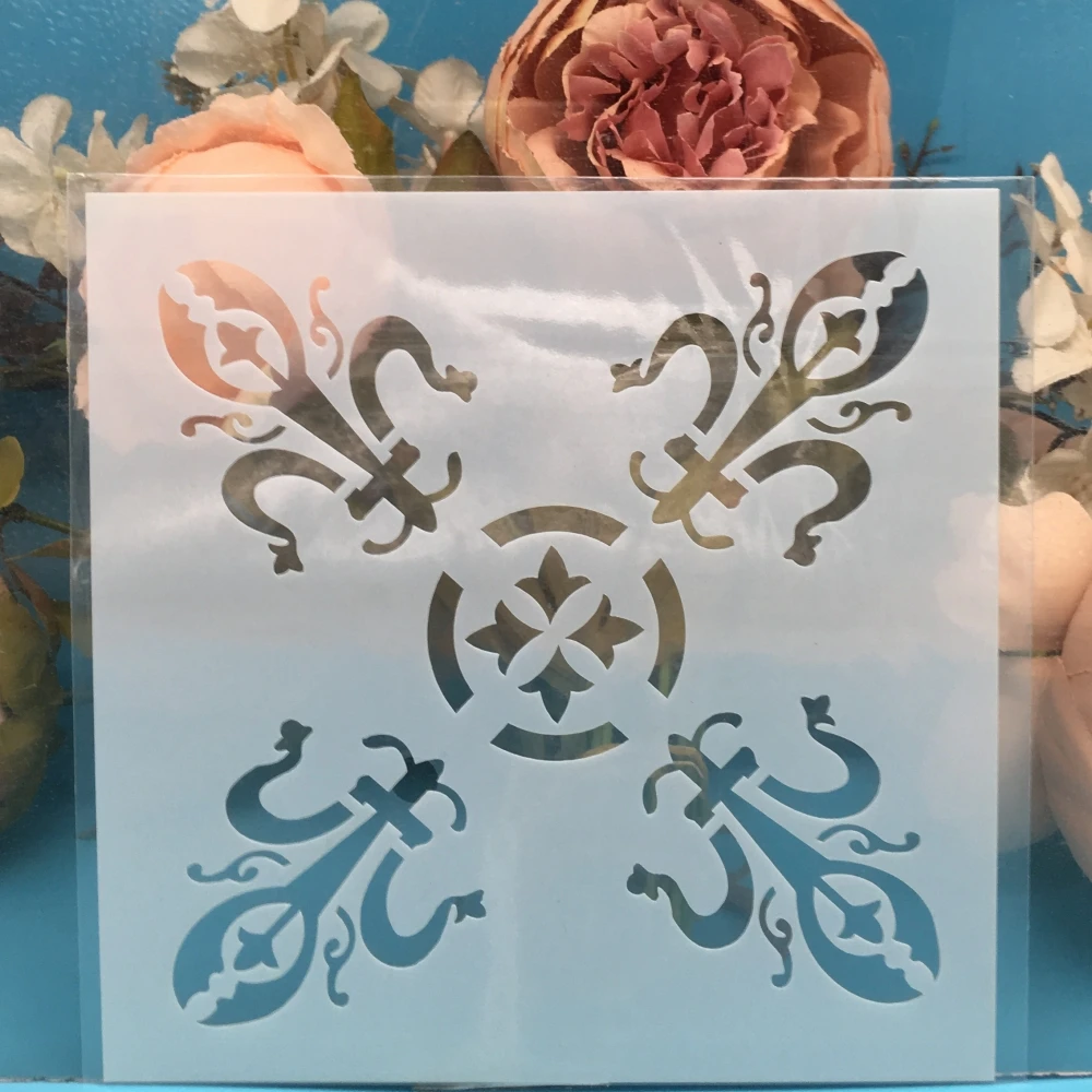 1Pcs Flower DIY Craft Layering Stencils Wall Painting Scrapbooking Stamping Embossing Album Paper Card Template F5556 |