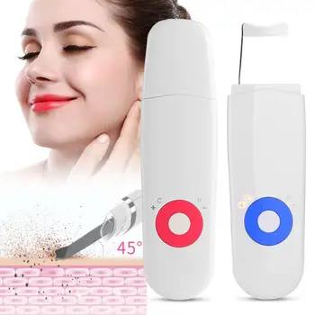 

Rechargeable Ultrasonic Face Skin Scrubber Exfoliating Pore Cleaner Instrument Blackhead Reduce Wrinkles Pore Cleaner