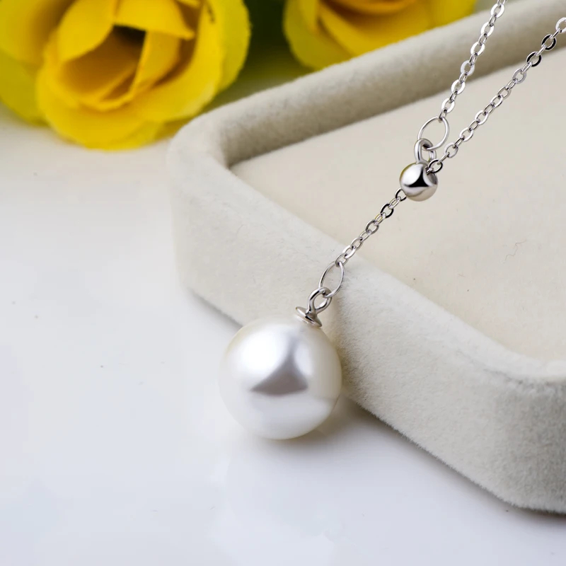 Heezen новинка модное ожерелье с натуральным перламутровым жемчугом и кулоны