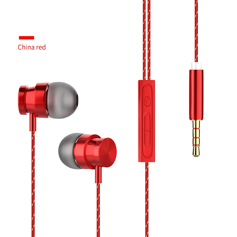 

Magnetic Earphones Music Stereo Heavy Metal Waterproof Earphones Game Earphones With Microphone For PC Phone