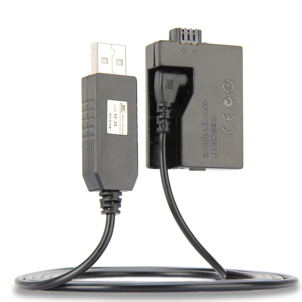 USB-адаптер питания 5 В для Canon EOS 450D 500D 1000D XS XSi | Электроника