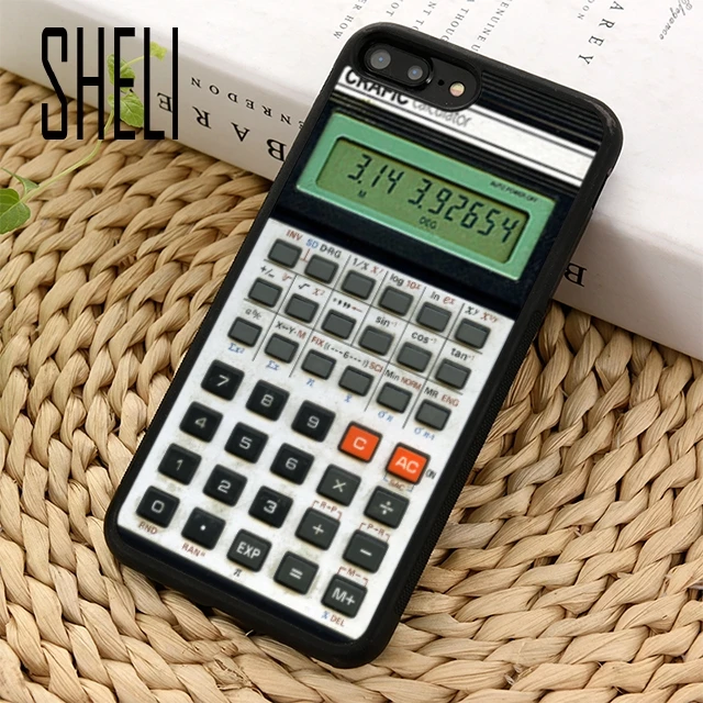SHELI Retro Calculator Vintage Phone Case Cover For iPhone 5 6 6s 7 8 plus 11 pro X XR XS max Samsung S7 edge S8 S9 S10 |