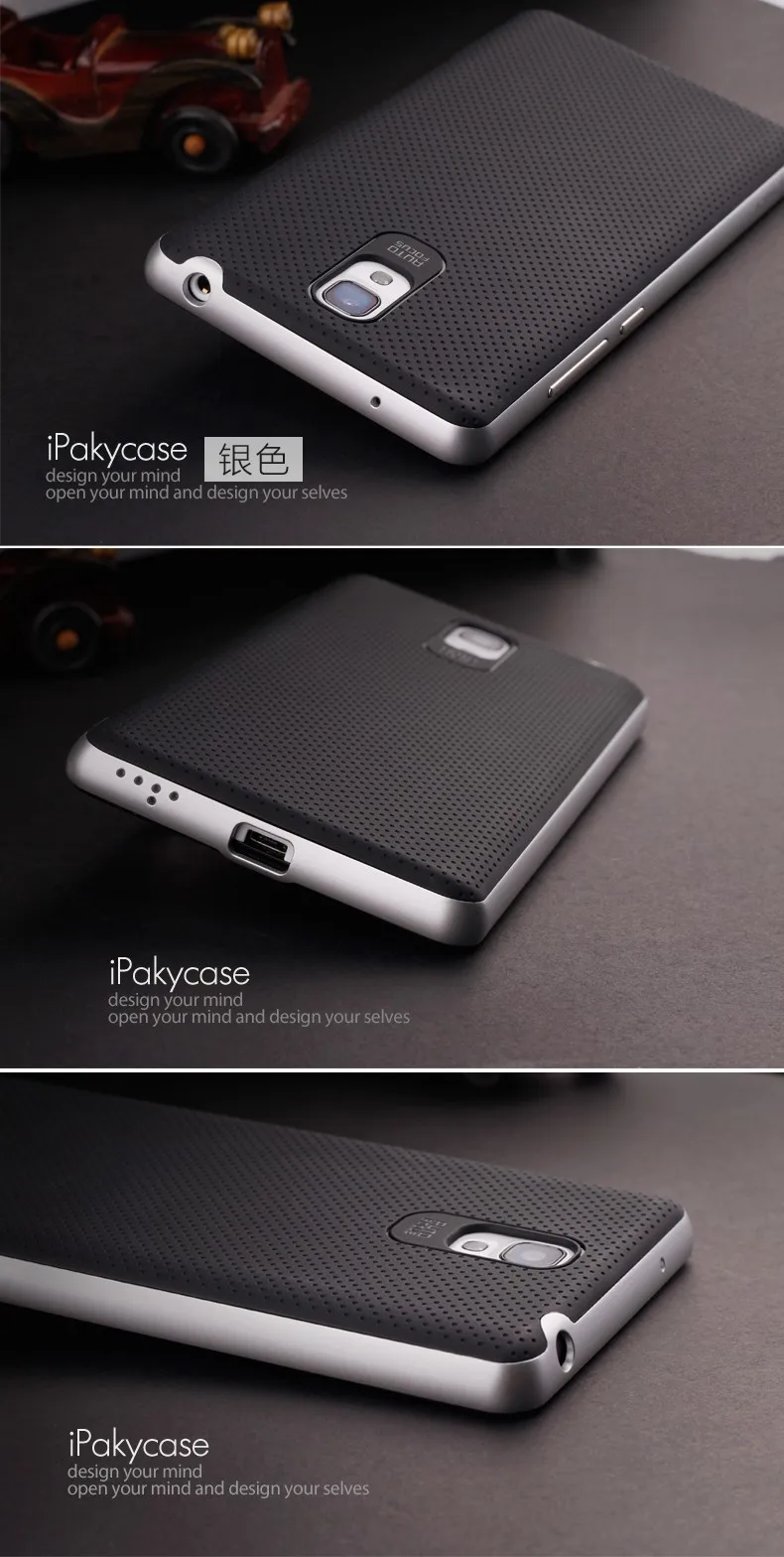 Чехол iPaky для Xiaomi Redmi Note PC бампер силиконовый чехол гибридный защитный чехол красный Mi Note 5," щит