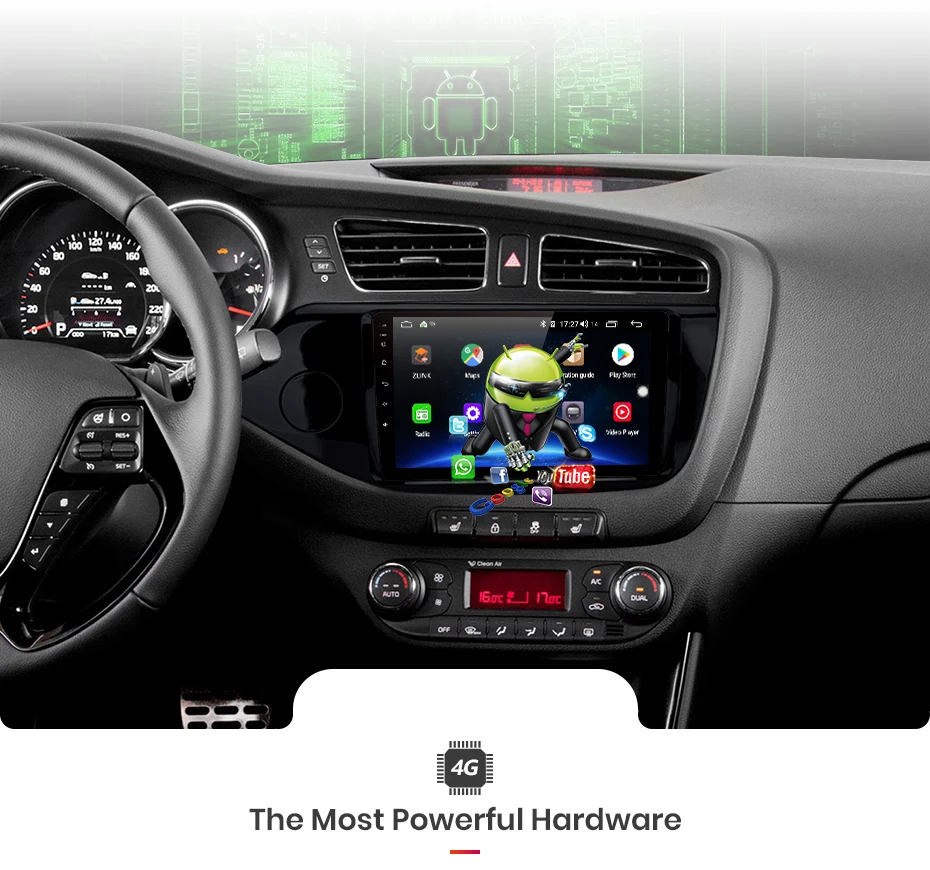 Junsun V1pro 4G+ 64G CarPlay Android 9,0 DSP для KIA Cee 'd CEED JD 2012- автомобильный Радио Мультимедиа Видео плеер Navi gps 2 din dvd